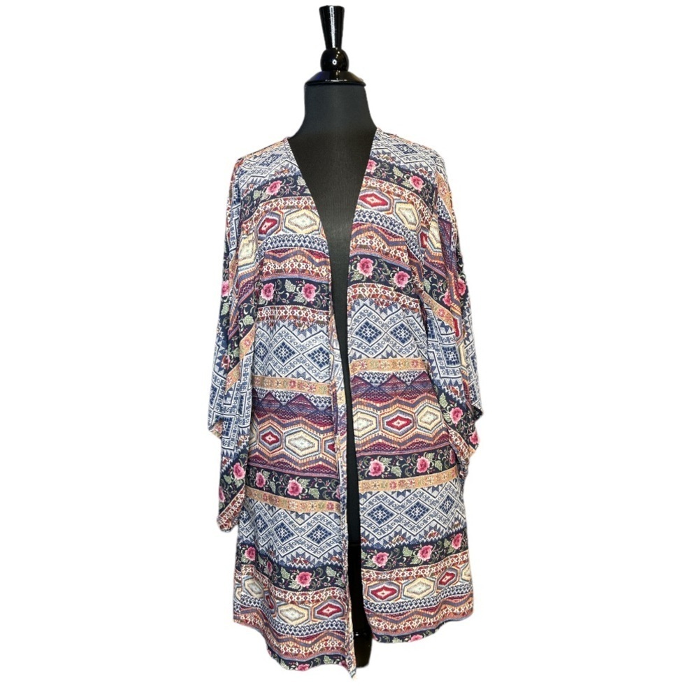 Forever 21 Floral Print Kimono